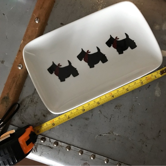 Westie dish. Glass. - Picture 2 of 5